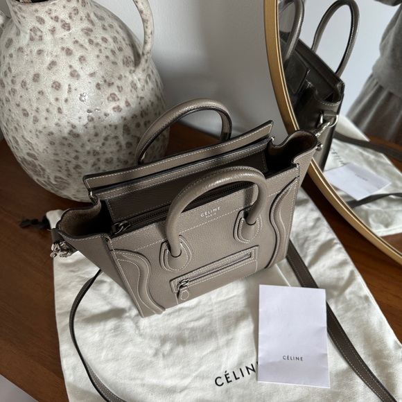 Celine NANO LUGGAGE BAG 
SOURIS crossbody bag - Picture 7 of 11